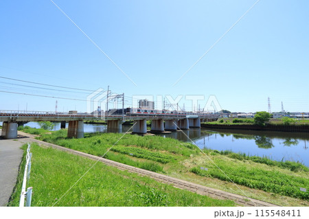 神奈川県・横浜市・綱島・鶴見川 神奈川県・横浜市・綱島・鶴見川 115548411