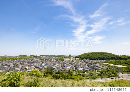 ［宮城県　仙台市］泉パークタウン　朝日からの眺望 115548635