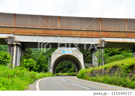 上野雪覆道(→上を通るのは上越新幹線)(新潟県南魚沼市)【2024.6】 上野雪覆道(→上を通るのは上越新幹線)(新潟県南魚沼市)【2024.6】 115549217