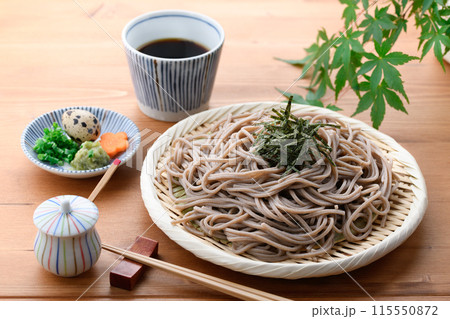 ざるそば 最高の鰹出汁のつゆでいただく 115550872