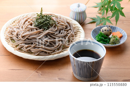 ざるそば 最高の鰹出汁のつゆでいただく 115550880