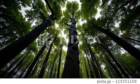 LowAngle View trees LowAngle View trees 115551159