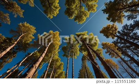 LowAngle View trees 115551160