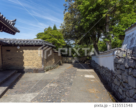 夏の東大寺二月堂の裏参道 115551548