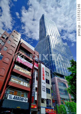 東京新宿　東急歌舞伎町タワーなど歌舞伎町の風景 115552146