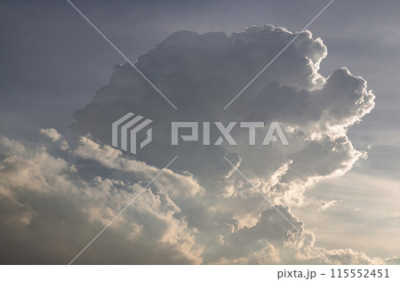 Amazing clouds like a heaven for background wallpaper and texture. 115552451