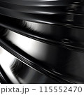 メタルブラックな素材　ai生成画像 115552470