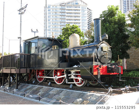 江東区の豊洲六丁目第二公園に静態保存されている鉄道院403号(西武鉄道4号)蒸気機関車 江東区の豊洲六丁目第二公園に静態保存されている鉄道院403号(西武鉄道4号)蒸気機関車 115553295