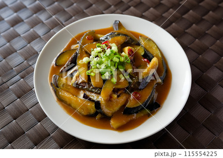 ナス味噌炒め 115554225