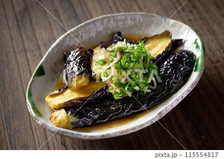 ナスの揚げ浸し ナスの揚げ浸し 115554817