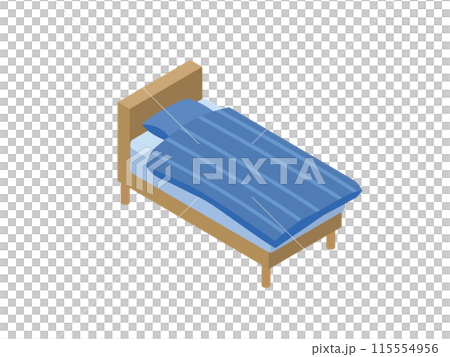 シングルベッド 115554956