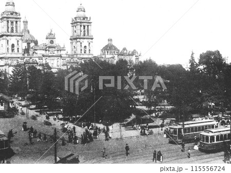 昔のメキシコ　メキシコシティ 115556724