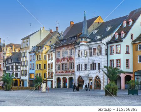 Mulhouse main square, France 115556865