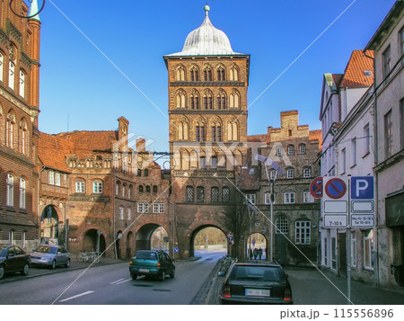 Burgtor in Lubeck, Germany Burgtor in Lubeck, Germany 115556896