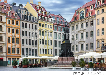 Square in Dresden, Germany 115557250