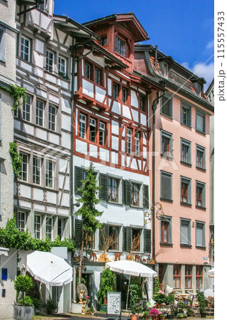 Street in St. Gallen, Switzerland Street in St. Gallen, Switzerland 115557433