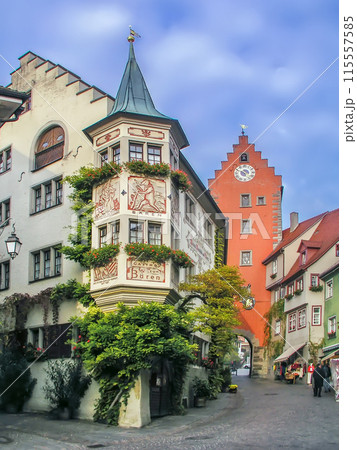 Gate tower, Meersburg, Germany 115557585