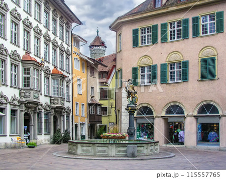 Square in Schaffhausen, Switzerland Square in Schaffhausen, Switzerland 115557765