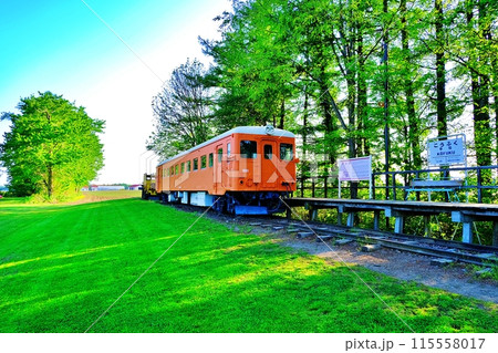 幸福駅 鉄道公園の風景 (北海道帯広市) 幸福駅 鉄道公園の風景 (北海道帯広市) 115558017