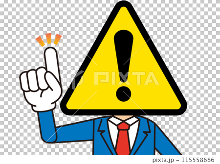 Attention, danger, warning, attention, icon, mark, signboard, poster, sign, caution mark, symbol, sign, index finger, 115558686