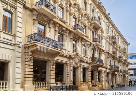 Street in Baku, Azerbaijan 115559196