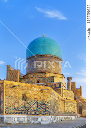 Tilya Kori Madrasa, Samarkand, Uzbekistan Tilya Kori Madrasa, Samarkand, Uzbekistan 115559622