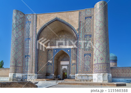Bibi-Khanym Mosque, Samarkand. Uzbekistan Bibi-Khanym Mosque, Samarkand. Uzbekistan 115560388