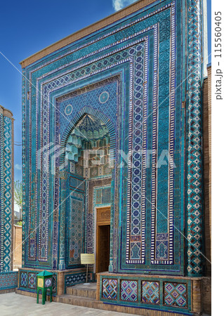 Shahi Zinda Mausoleum complex, Samarkand, Uzbekistan Shahi Zinda Mausoleum complex, Samarkand, Uzbekistan 115560405