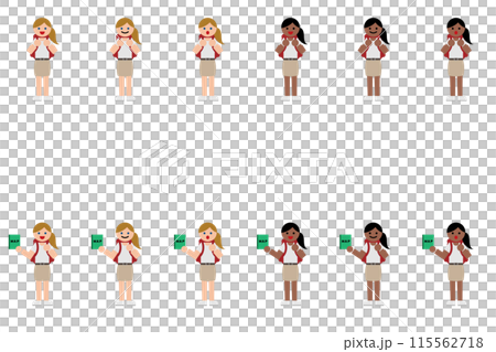 女性外国人 115562718