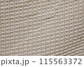 ワッフル生地のテクスチャ 115563372