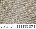 ワッフル生地のテクスチャ 115563374