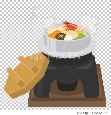 食事_釜飯_五目釜めし 115564237