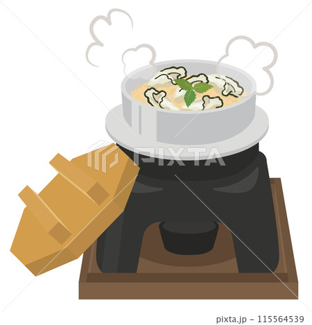 食事_釜飯_牡蠣釜めし 食事_釜飯_牡蠣釜めし 115564539