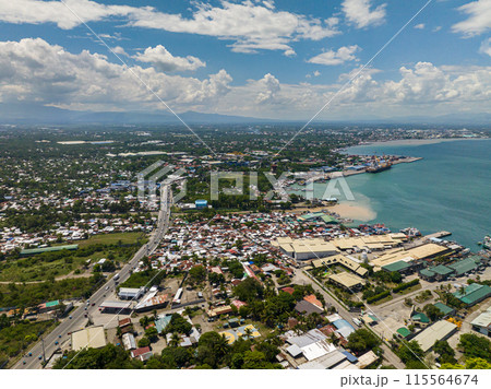 General Santos City. Modern and business building in daytime. Mindanao, Philippines. General Santos City. Modern and business building in daytime. Mindanao, Philippines. 115564674