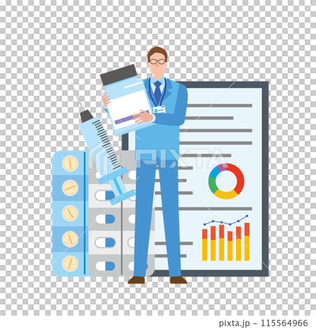 Male medical representative Male medical representative 115564966