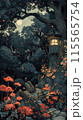 Classic Nordic fairy tales with mythical creatures and magical plants 115565754
