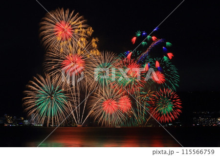 びわ湖花火大会（滋賀県大津市） 115566759
