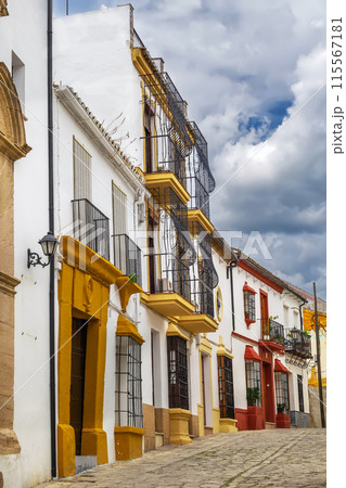 Street in Ronda, Spain 115567181