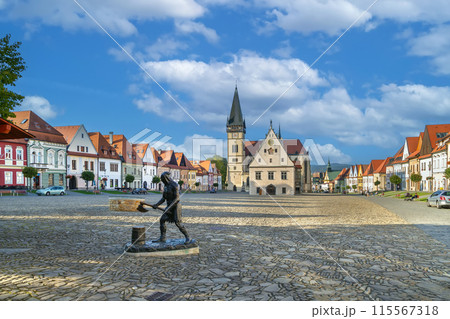 Central square, Bardejov, Slovakia 115567318