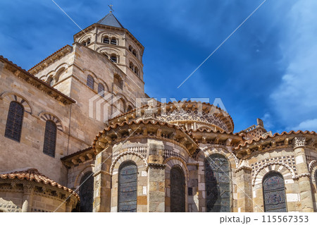 Basilica of Notre-Dame du Port, Clermont-Ferrand, France 115567353