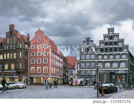 Street in Luneburg, Germany 115567578