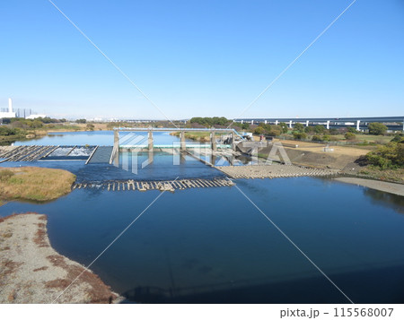 寒川取水堰 相模川 神奈川県 寒川取水堰 相模川 神奈川県 115568007