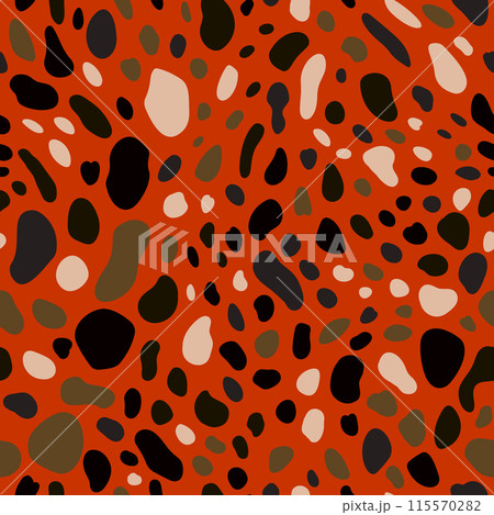 Seamless pattern with Dalmatian spots and cow prints Seamless pattern with Dalmatian spots and cow prints 115570282