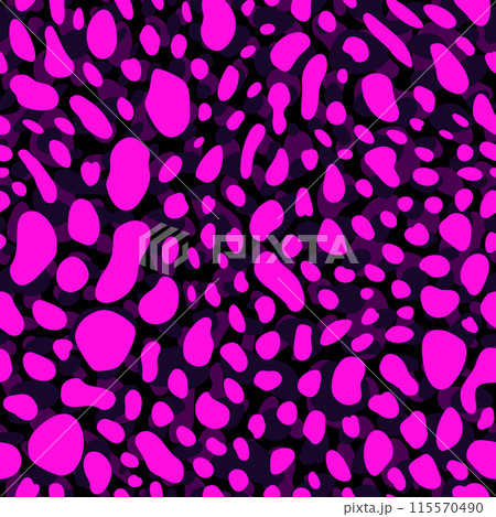 Seamless pattern spots. Animal fur texture surface. Abstract speckled design. Seamless pattern spots. Animal fur texture surface. Abstract speckled design. 115570490