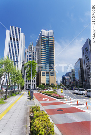 東京　日比谷の街並み 115570580