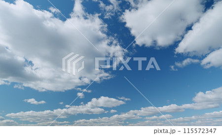 Cinemagraphs stratocumulus clouds b-roll. Early winter after rain the sky is always bright. Stratus clouds. Timelapse. 115572347