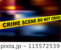 Police tape, crime danger line 115572539