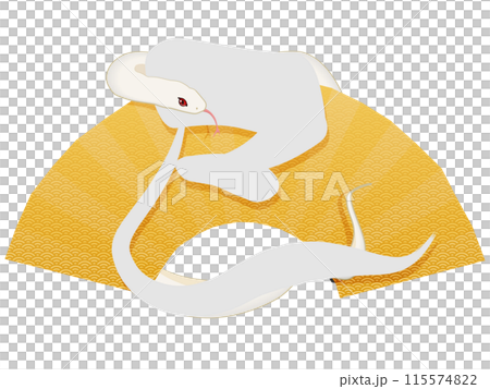 2025 Year of the Snake (New Year's card text material) 2025 Year of the Snake (New Year's card text material) 115574822