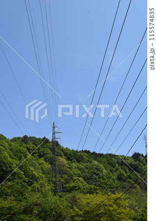 送電塔 高電圧交流 送電塔 高電圧交流 115574835