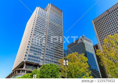 東京 千代田区 丸の内の都市風景 東京 千代田区 丸の内の都市風景 115575812